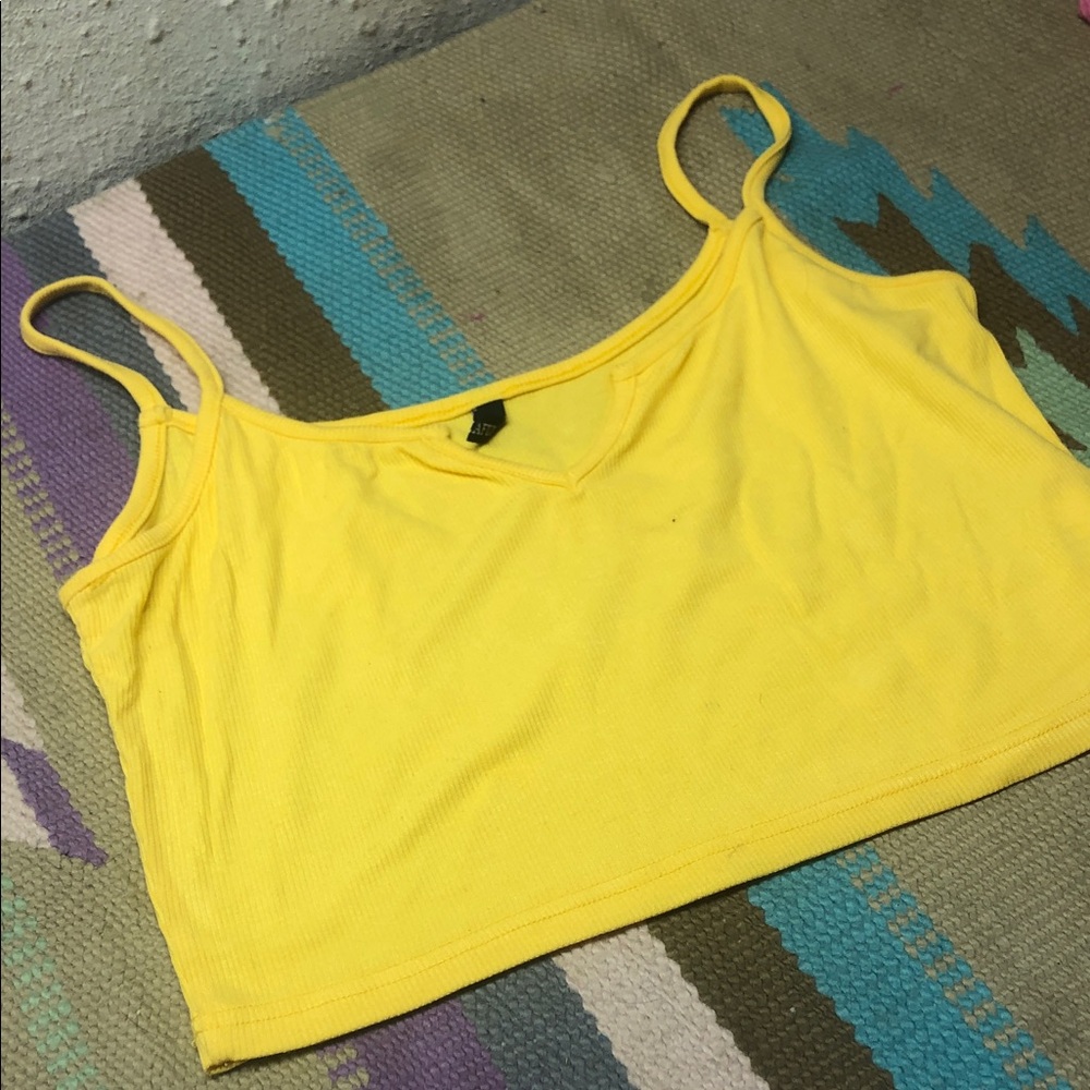 💛Zaful Sunny Yellow Camisole Top 🌻